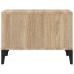 Mesa de centro madera contrachapada roble Sonoma 60x50x36,5 cm