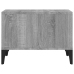 Mesa de centro madera contrachapada gris Sonoma 60x50x36,5 cm