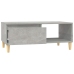 Mesa de centro madera contrachapada gris hormigón 90x50x36,5 cm