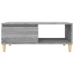 Mesa de centro madera contrachapada gris Sonoma 90x50x36,5 cm