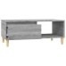 Mesa de centro madera contrachapada gris Sonoma 90x50x36,5 cm