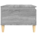 Mesa de centro madera contrachapada gris Sonoma 90x50x36,5 cm