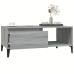 Mesa de centro madera contrachapada gris Sonoma 90x50x36,5 cm