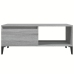 Mesa de centro madera contrachapada gris Sonoma 90x50x36,5 cm