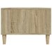 Mesa de centro madera contrachapada roble Sonoma 90x50x36,5 cm