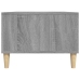 Mesa de centro madera contrachapada gris Sonoma 90x50x36,5 cm