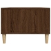 Mesa de centro madera contrachapada marrón roble 90x50x36,5 cm