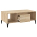 Mesa de centro madera contrachapada roble Sonoma 90x50x36,5 cm