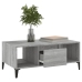 vidaXL Mesa de centro madera contrachapada gris Sonoma 90x50x36,5 cm