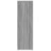 Armario de baño madera contrachapada gris Sonoma 30x30x95 cm