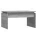 Mesa de centro madera contrachapada gris Sonoma 68x50x38 cm