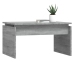 Mesa de centro madera contrachapada gris Sonoma 68x50x38 cm