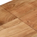 Banco de madera maciza de acacia 160x38x45 cm