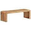 Soporte de TV madera maciza de acacia 110x33x33 cm