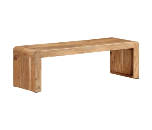 Soporte de TV madera maciza de acacia 110x33x33 cm