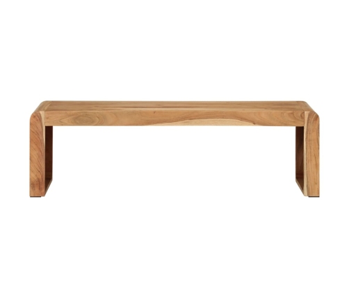 Soporte de TV madera maciza de acacia 110x33x33 cm