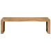 Soporte de TV madera maciza de acacia 110x33x33 cm