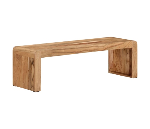 Soporte de TV madera maciza de acacia 110x33x33 cm