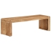 Soporte de TV madera maciza de acacia 110x33x33 cm