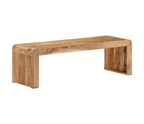 Soporte de TV madera maciza de acacia 110x33x33 cm