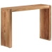 Mesa consola madera maciza de acacia 110x30x76 cm