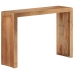 Mesa consola madera maciza de acacia 110x30x76 cm