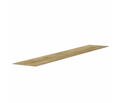 vidaXL Paneles de pared con aspecto de madera PVC marrón 2,06 m²