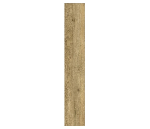 vidaXL Paneles de pared con aspecto de madera PVC marrón 2,06 m²