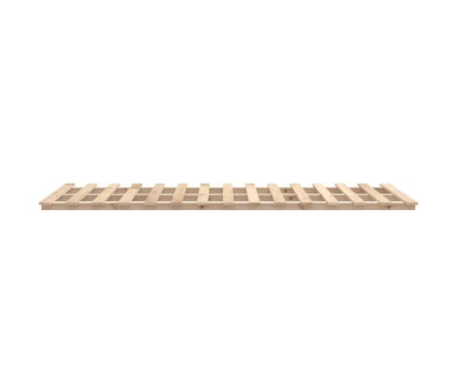 vidaXL Estructura de cama madera maciza de pino 100x200 cm