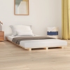 Estructura de cama madera maciza de pino 100x200 cm