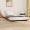 Estructura de cama madera maciza pino marrón miel 100x200 cm