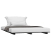Estructura de cama madera maciza de pino negro 120x200 cm