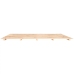 Estructura de cama de madera maciza de pino 160x200 cm