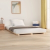 vidaXL Estructura de cama madera maciza de pino 120x190 cm