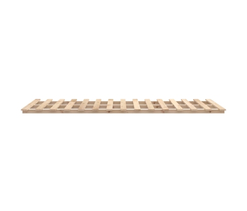 Estructura de cama madera maciza de pino 135x190 cm