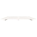 Estructura de cama madera maciza de pino blanco 135x190 cm