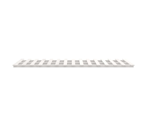 Estructura de cama madera maciza de pino blanco 135x190 cm