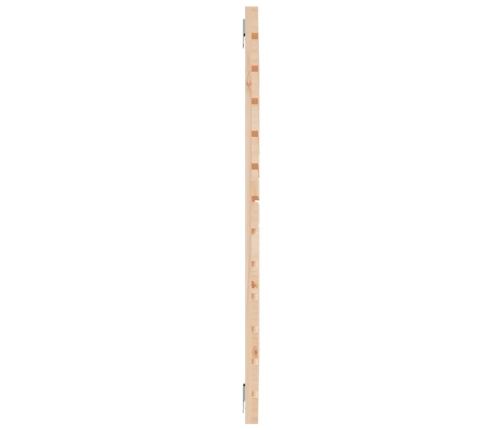 vidaXL Cabecero de cama de pared madera maciza de pino 106x3x91,5 cm