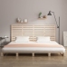 Cabecero de cama de pared madera maciza de pino 206x3x91,5 cm