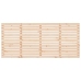 Cabecero de cama de pared madera maciza de pino 206x3x91,5 cm