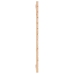 Cabecero de cama de pared madera maciza de pino 206x3x91,5 cm