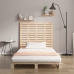 Cabecero de cama de pared madera maciza de pino 96x3x91,5 cm