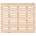 Cabecero de cama de pared madera maciza de pino 81x3x91,5 cm