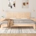 Cabecero de cama de pared madera maciza de pino 206x3x63 cm