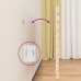 Cabecero de cama de pared madera maciza de pino 206x3x63 cm