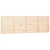 Cabecero de cama de pared madera maciza de pino 166x3x63 cm