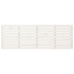 Cabecero de cama de pared madera maciza pino blanco 166x3x63 cm