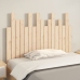 Cabecero de cama de pared madera maciza de pino 108x3x80 cm