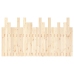Cabecero de cama de pared madera maciza de pino 146,5x3x80 cm