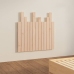Cabecero de cama de pared madera maciza de pino 82,5x3x80 cm